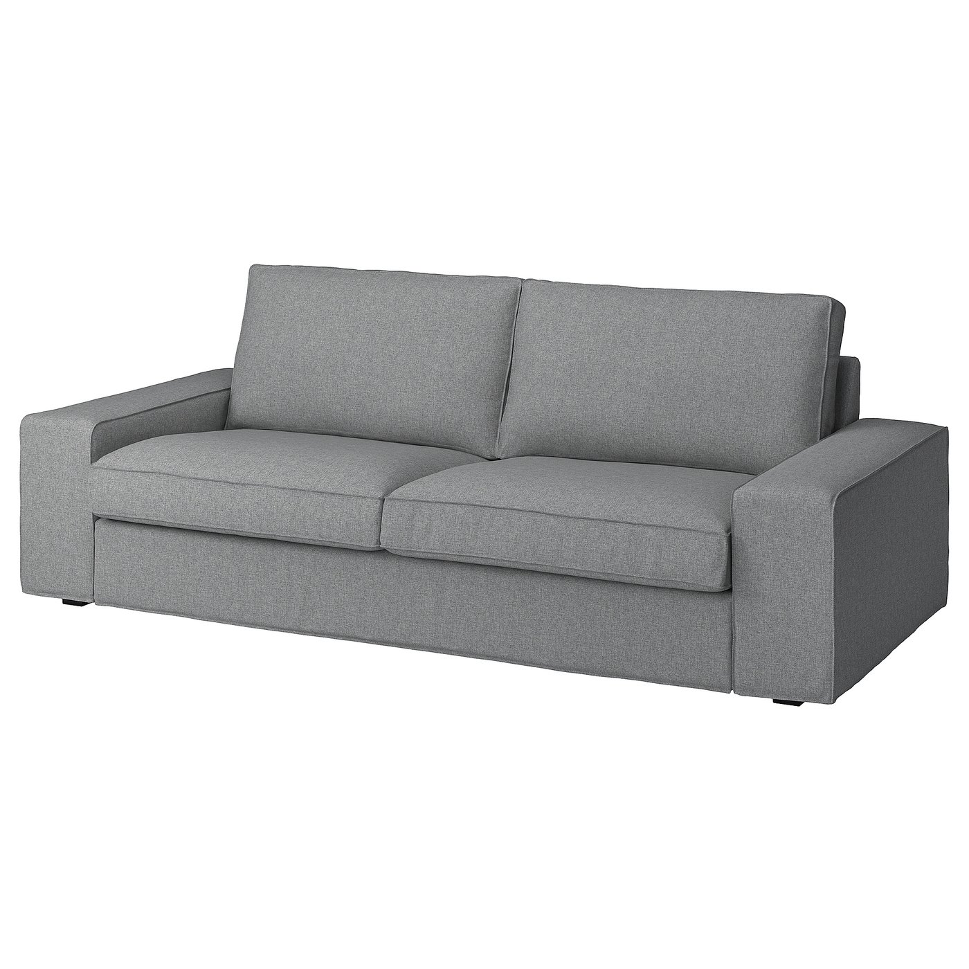 Side-by-side comparison illustration of IKEA and Wayfair sofas