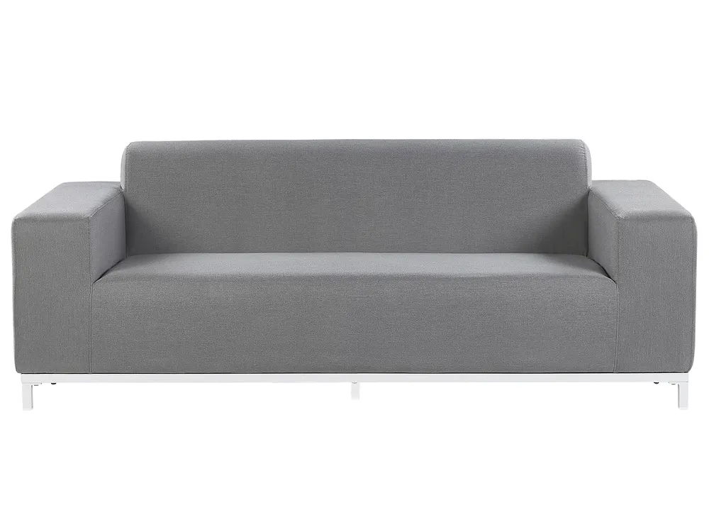 Beliani ROVIGO grey garden sofa