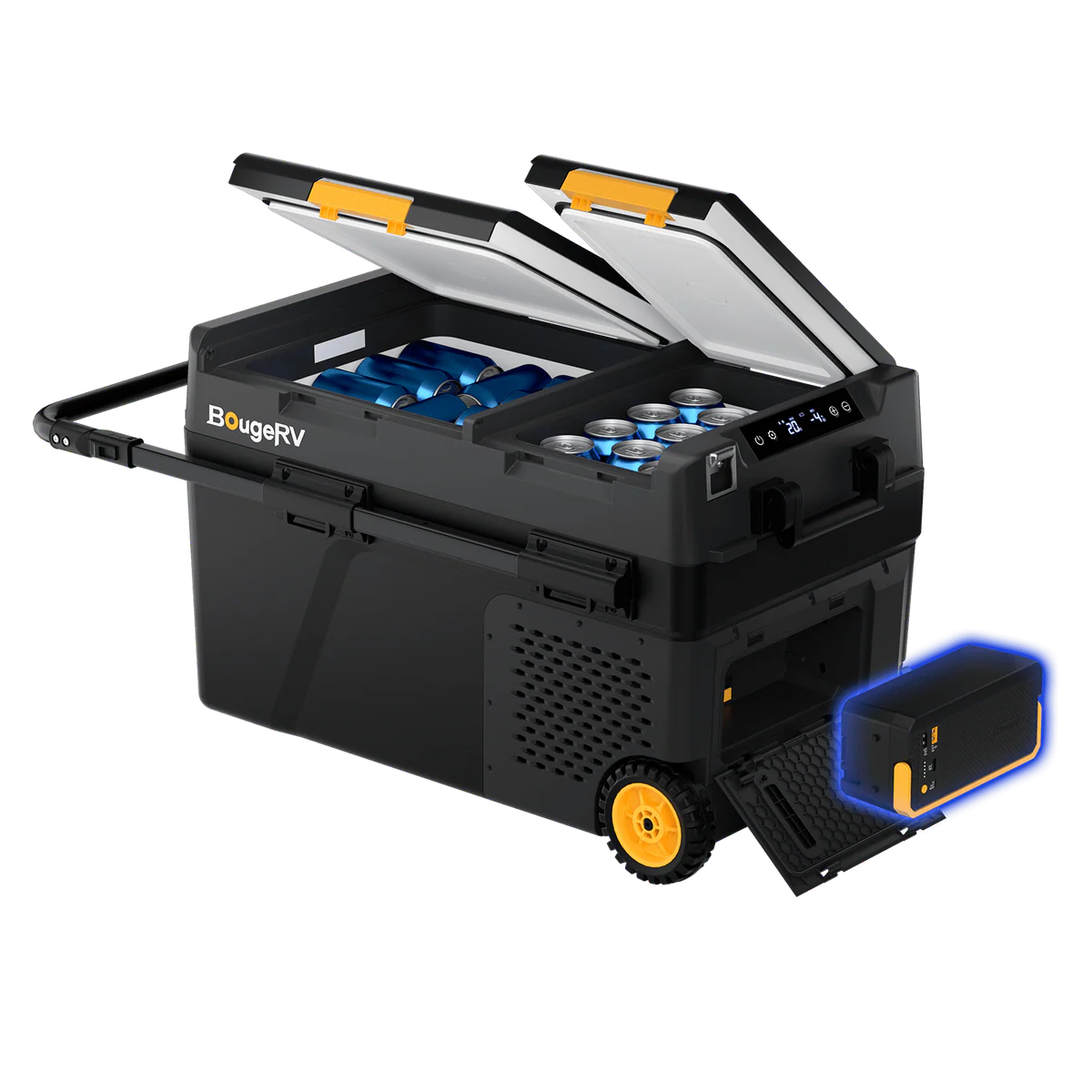 BougeRV CRD2 V2.0 fridge with battery bundle