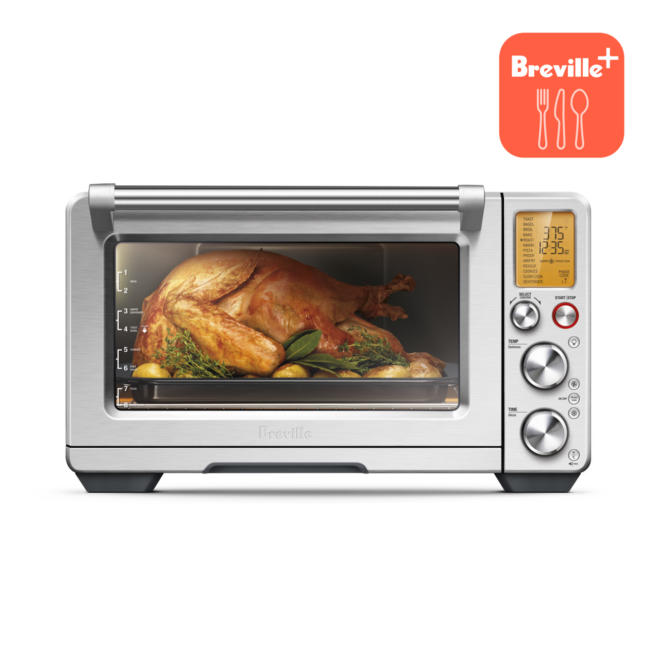 Breville Smart Oven Air Fryer Pro countertop oven front view