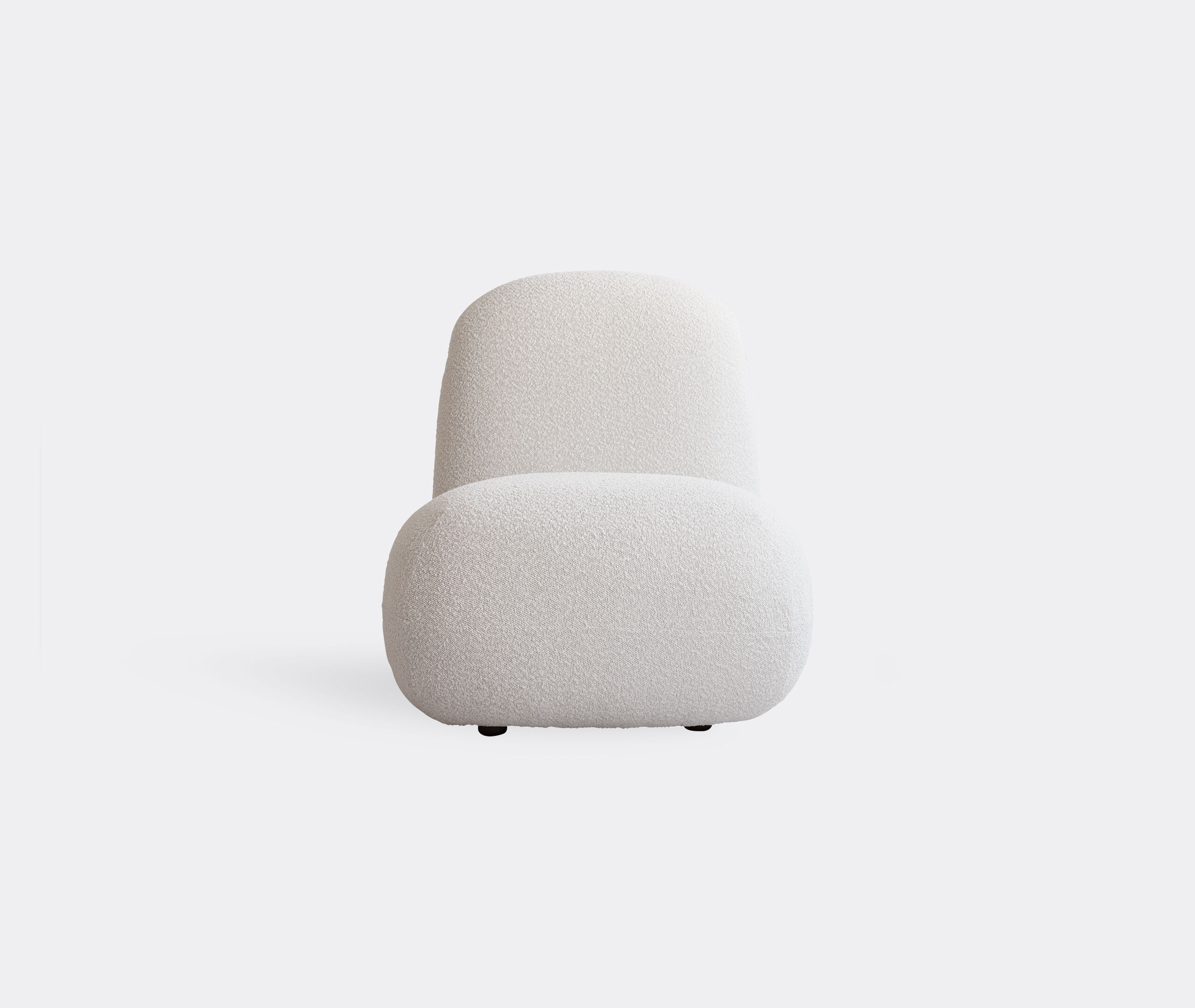 FRANKBROS 101 Copenhagen Toe lounge chair in bouclé