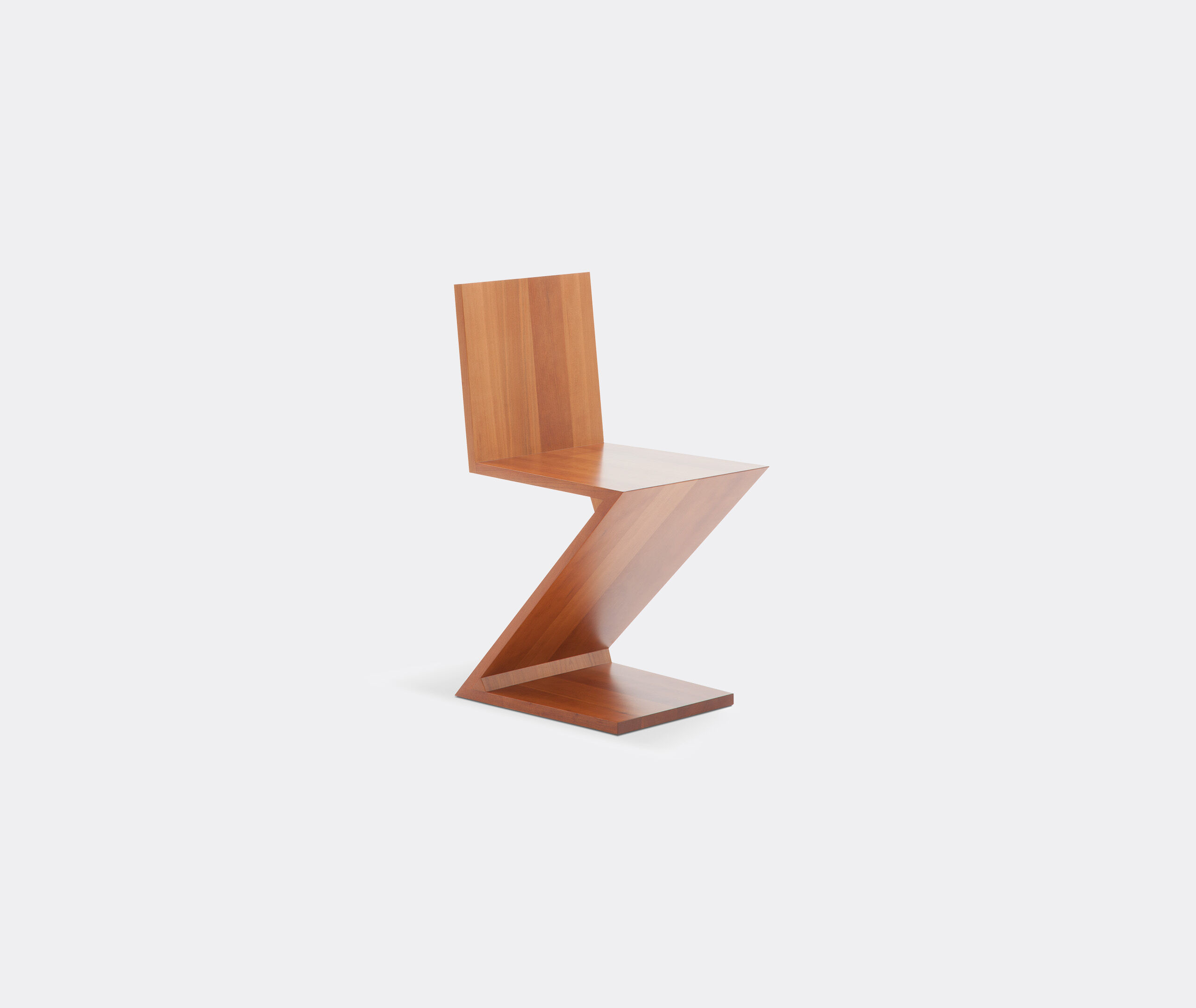 FRANKBROS Cassina Zig-Zag chair in cherrywood