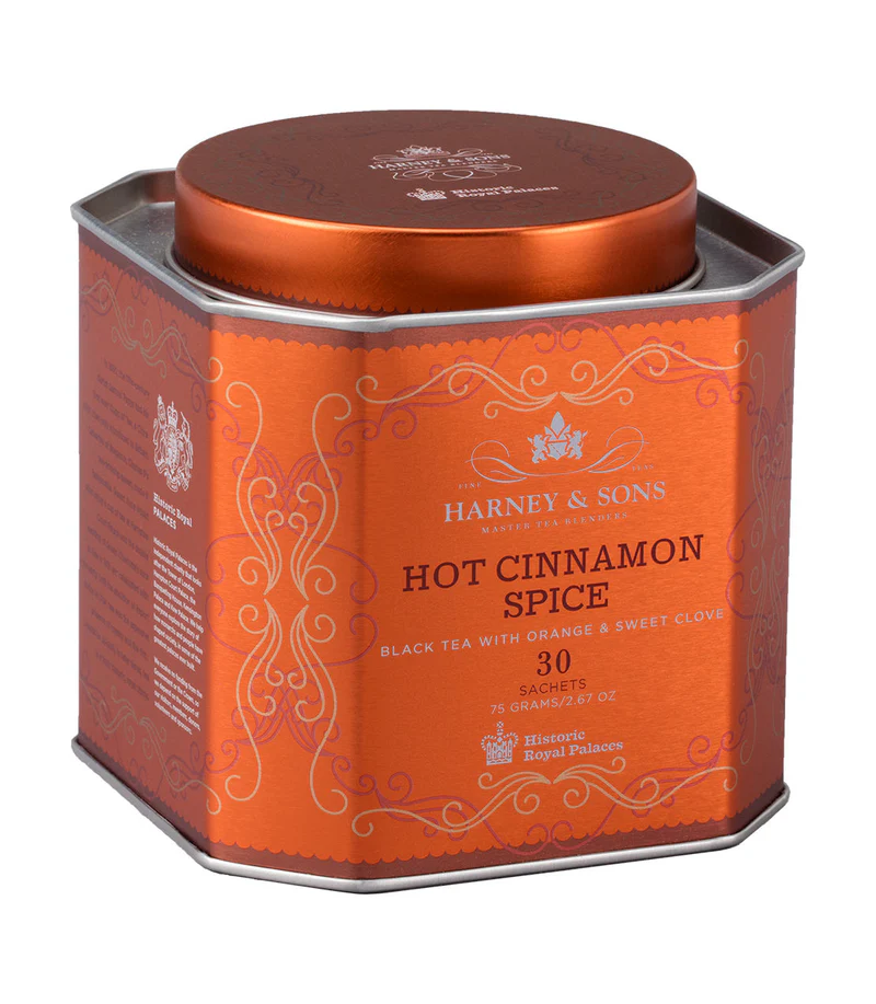 Harney & Sons Hot Cinnamon Spice tin of 30 sachets