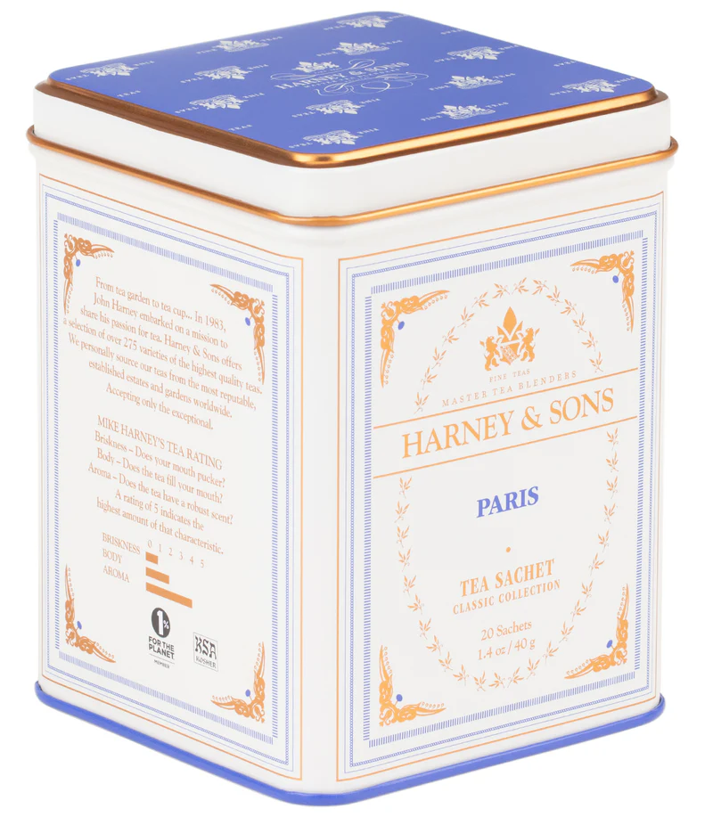 Harney & Sons Paris Classic tin of 20 sachets
