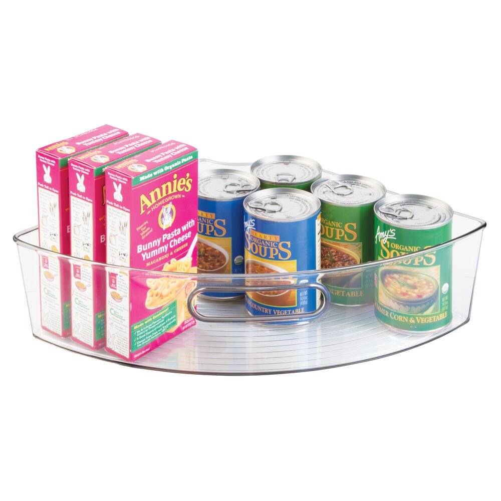 iDesign Linus Lazy Susan Clear