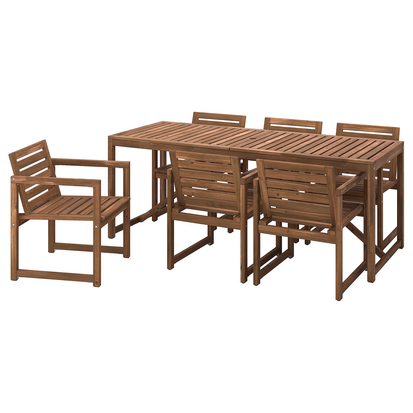 IKEA NÄMMARÖ 6-Person Dining Set