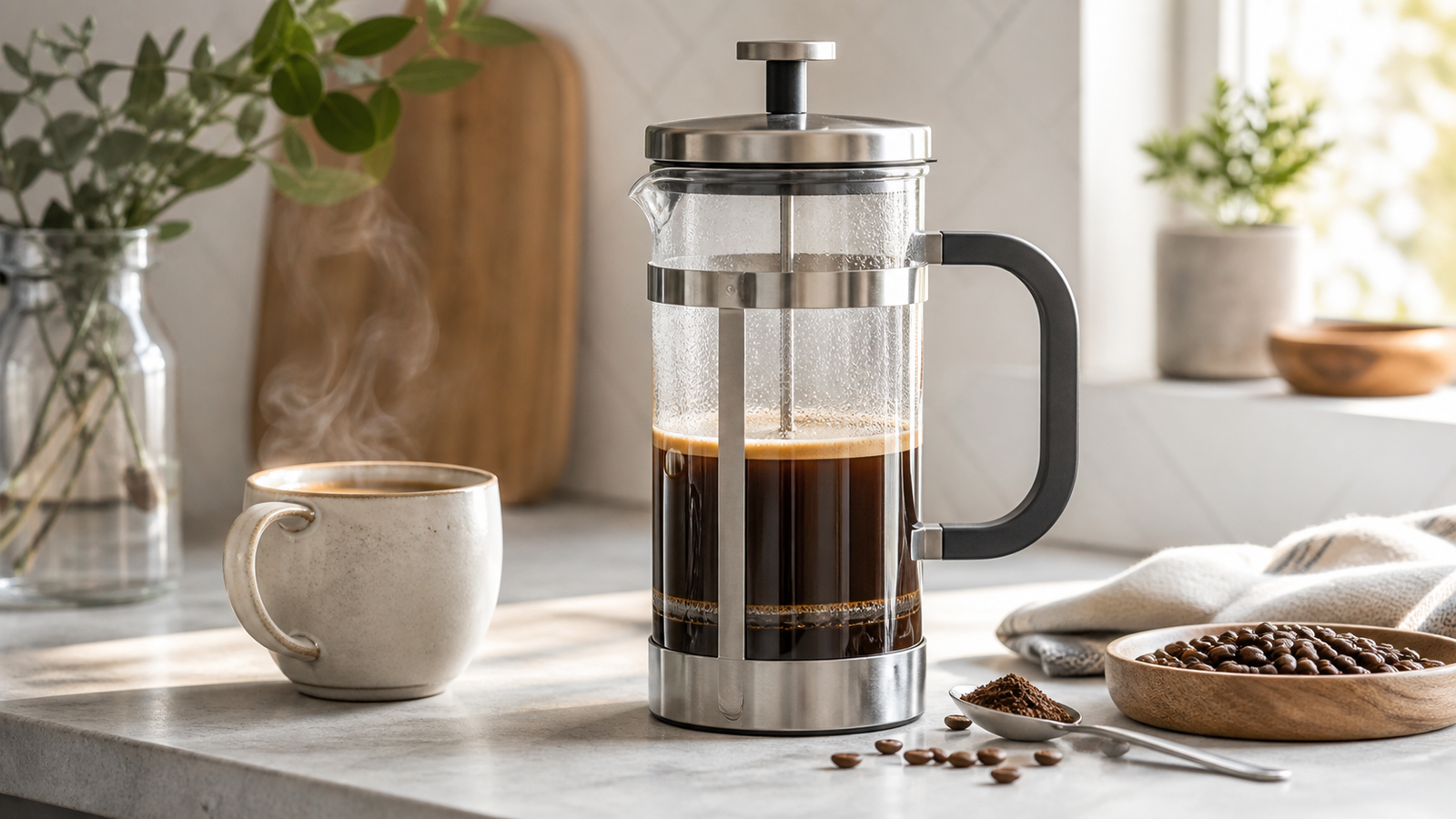 IKEA UPPHETTA French press coffee maker