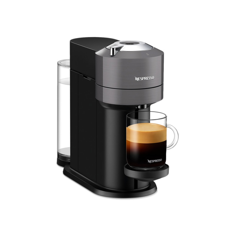 Nespresso Vertuo Next coffee machine in dark grey